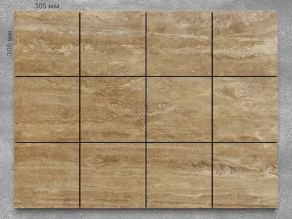 سنگ تراورتن شکلاتی محصولی بادوام با نصب آسان و جلوه‌ ای ماندگار برای پروژه‌ ها